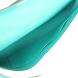 Pre-owned Hermes Kelly Cut Vert Verone Swift Palladium Hardware