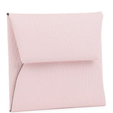Hermes Bastia Change Purse Rose Darling Chevre Mysore Palladium Hardware