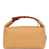 Hermes Bride A Brac Carre Case GM Fauve Merino Wool Palladium Hardware