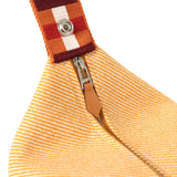 Hermes Bride A Brac Carre Case GM Fauve Merino Wool Palladium Hardware