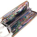 Hermes Silk'In Classique Long Wallet Gold Epsom Palladium Hardware