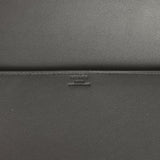 Pre-owned Hermes Shadow Birkin Clutch Cut Black Swift