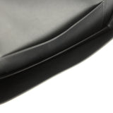 Pre-owned Hermes Shadow Birkin Clutch Cut Black Swift