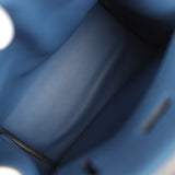 Hermes HAC A Dos PM Backpack Blue Tie Togo Palladium Hardware