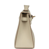 Hermes Special Order (HSS) Kelly Pochette Beton Verso Swift Permabrass Hardware