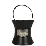Hermes Mini Medor Bag Black Chevre Chamkila Palladium Hardware