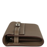 Hermes Kelly Wallet To Go Etoupe Epsom Palladium Hardware