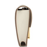 Hermes Constance Slim Wallet Craie Epsom Gold Hardware