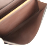 Hermes Constance Wallet To Go  Moka Evercolor Gold Hardware