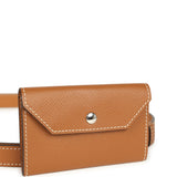 Hermes Kelly Pocket Belt 18 Gold Epsom Palladium Hardware