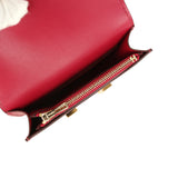 Hermes Constance Slim Wallet Rubis Epsom Gold Hardware