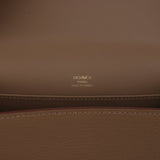 Hermes Geta Etoupe Chevre Mysore Gold Hardware