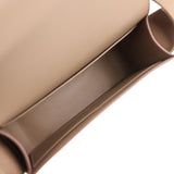 Hermes Geta Etoupe Chevre Mysore Gold Hardware