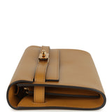 Hermes Kelly Wallet To Go Sesame Tadelakt Gold Hardware