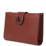 Hermes R.M.S Card Holder Rouge H Evercolor Lacquered Palladium Hardware