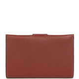 Hermes R.M.S Card Holder Rouge H Evercolor Lacquered Palladium Hardware