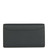 Hermes Constance Wallet To Go Gris Misty Evercolor Permabrass Hardware