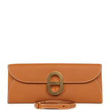 Hermes Maillon Chaine d' Ancre Wallet to Go Gold Epsom Gold Hardware