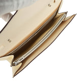 Pre-owned Hermes Constance Wallet To Go Nata Epsom Marquette Palladium Hardware