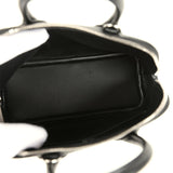 Hermes Mini 1923 Pique-Colle Bolide Black Chevre Palladium Hardware