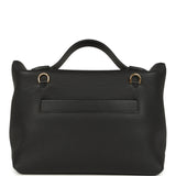Hermes 24/24 29 Black Togo and Swift Gold Hardware