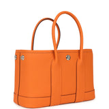Hermes Garden Party Neo 23 Orange Togo Palladium Hardware