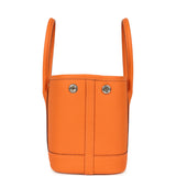 Hermes Garden Party Neo 23 Orange Togo Palladium Hardware