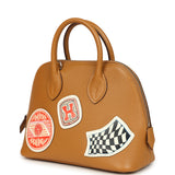 Hermes Mini 1923 Pique-Colle Bolide Sesame Chevre Palladium Hardware