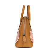 Hermes Mini 1923 Pique-Colle Bolide Sesame Chevre Palladium Hardware