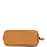 Hermes Mini 1923 Pique-Colle Bolide Sesame Chevre Palladium Hardware