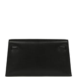 Hermes Kelly Elan Black Chevre Chamkila Permabrass Hardware