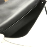 Hermes Kelly Elan Black Chevre Chamkila Permabrass Hardware