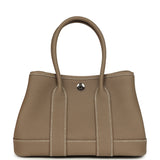 Hermes Garden Party Neo 23 Etoupe Negonda Palladium Hardware