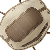 Hermes Garden Party Neo 23 Etoupe Negonda Palladium Hardware