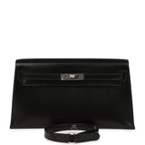 Hermes Kelly Elan Black Box Palladium Hardware