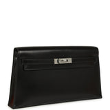 Hermes Kelly Elan Black Box Palladium Hardware