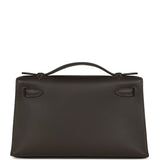 Hermes Kelly Pochette Bai-Brun Swift Gold Hardware
