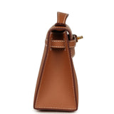 Hermes Kelly Pochette Gold Swift Gold Hardware