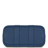 Hermes Garden Party Neo 23 Bleu Tie Togo Palladium Hardware