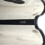Hermes Garden Party 36 Black Negonda Palladium Hardware