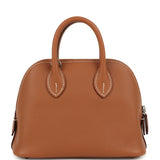 Hermes 1923 Bolide Mini Gold Evercolor Palladium Hardware