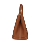 Hermes Garden Party 30 Gold Negonda Palladium Hardware