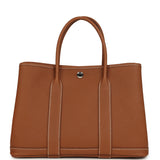 Hermes Garden Party 30 Gold Negonda Palladium Hardware