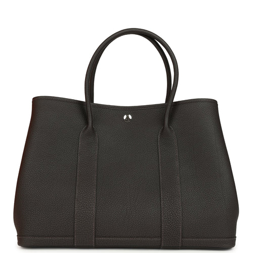 Hermes Garden Party 36 Bai-Brun Negonda Palladium Hardware