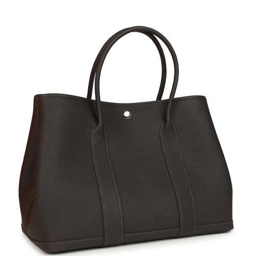 Hermes Garden Party 36 Bai-Brun Negonda Palladium Hardware