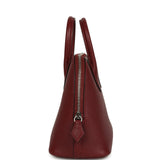 Hermes 1923 Bolide Mini Rouge H Chevre Palladium Hardware