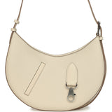 Hermes P'tit Arcon Bag Craie Togo and Swift Palladium Hardware