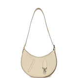 Hermes P'tit Arcon Bag Craie Togo and Swift Palladium Hardware