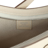 Hermes P'tit Arcon Bag Craie Togo and Swift Palladium Hardware