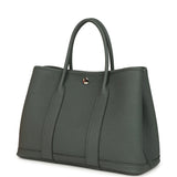 Hermes Garden Party 30 Vert Amande Negonda Palladium Hardware
